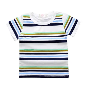 2020 Poletje Otrok, določa otroška oblačila fantje 4 kos set črtasto obleko t-majice + modra t-shirt avto + T-shirt + traper kavbojke CCS352 3