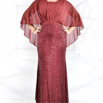 Jeseni Dolgo Obleko 2021 Afriške Stranka Obleko Ženske Elegantne Vestidos Femme Super Visoke Kakovosti Sequins Dashiki Boho Afriška Oblačila 2