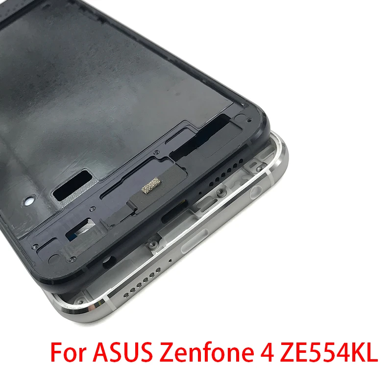 Sprednje Ohišje LCD Okvir Okvirju Tablice Nadomestni Del Za ASUS Zenfone 4 ZE554KL 1