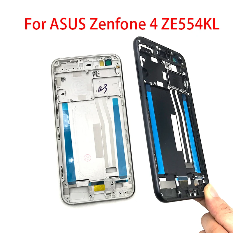 Sprednje Ohišje LCD Okvir Okvirju Tablice Nadomestni Del Za ASUS Zenfone 4 ZE554KL 3