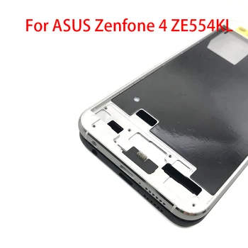Sprednje Ohišje LCD Okvir Okvirju Tablice Nadomestni Del Za ASUS Zenfone 4 ZE554KL 5