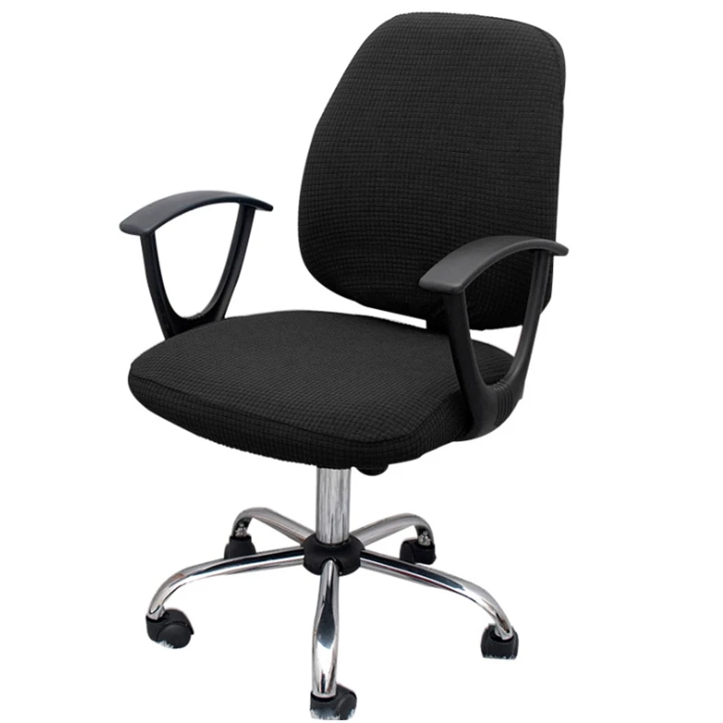 NOVO-Koruza Preverite Split Stol Zajema Office Home Računalniku Stol Kritje Armrest Elastična Sedeža 0