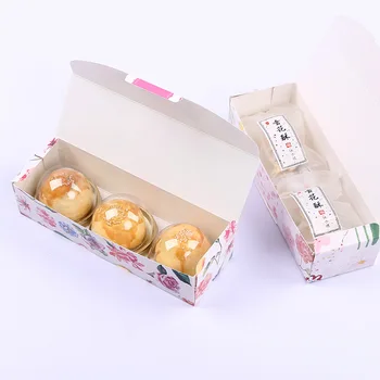 10pcs/veliko Peko Orodja Macaron Embalaža Škatle za Papir, Škatle za sladice macarons pecivo embalaža škatle uslug piškotki pakiranje dekor 2