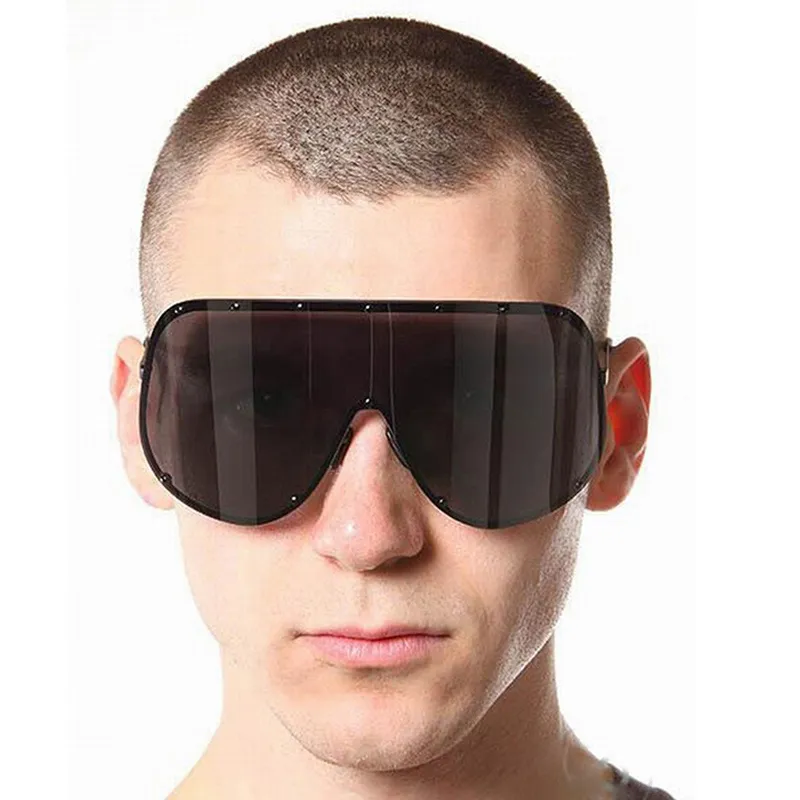 Prevelik sončna očala za moške sončna očala moških polarizirana big oversize ščit sončna očala za ženske moški 4