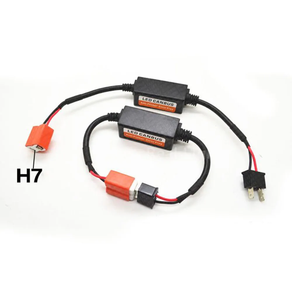 Avtomobilske LED Žaromet Dekoder EMC Dekoder Filter Napake Eliminator LED Žaromet H7 (H7) 2