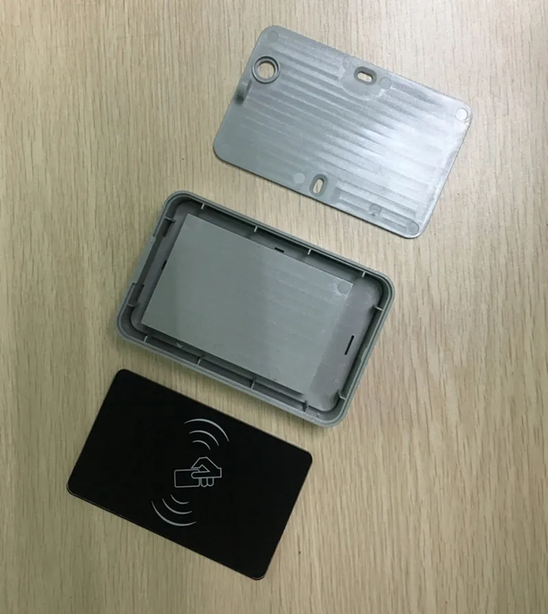 4 kos/veliko 118*77*24 mm IP54 majhno plastično ohišje za nadzor dostopa do stanovanj DIY RFID kartic primeru attendence pralni polje 0