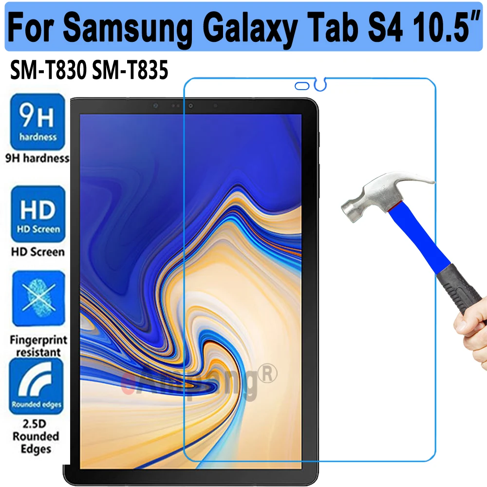 Novo Kaljeno Steklo Za Samsung Tab Galaxy S4 10.5 SM-T830 T830 T835 Tablet Screen Protector 9H Kaljeno Zaščitno folijo Stražar 1