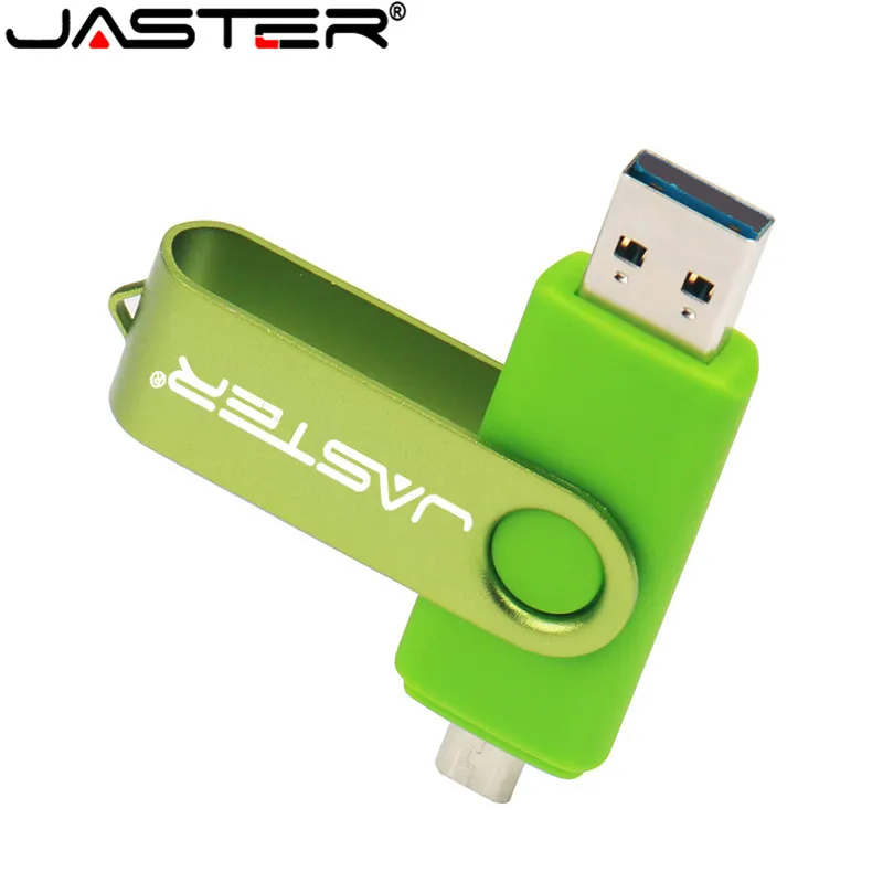 JASTER ustvarjalne OTG USB 2.0 Dual-uporaba mobilne računalnik Flip slog high speed USB flash disk 4GB 32GB 64GB 16GB 128GB pendrive 2