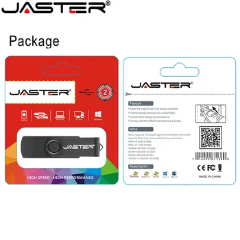 JASTER ustvarjalne OTG USB 2.0 Dual-uporaba mobilne računalnik Flip slog high speed USB flash disk 4GB 32GB 64GB 16GB 128GB pendrive 1
