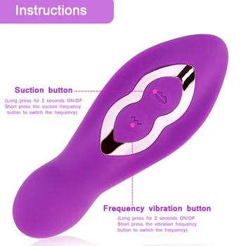 G Spot Vibrator, Vibrator Klitoris Bedak z 10 Močan Načini Ustni Sesanju Adult Sex Igrače za Ženske Klitoris Stimulator Pari Zabavno 8068