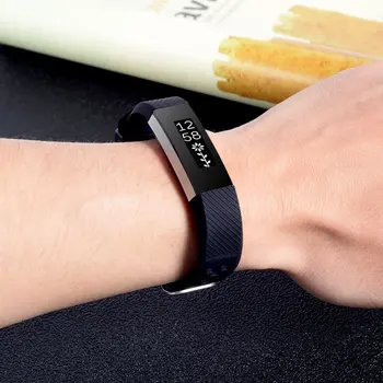 Visoko Kakovostnega Silikona Za Fitbit Alta HR Watch manžeta Manšeta Zapestnica Zamenjava Opreme Nastavljiva Trak zapestnica 5