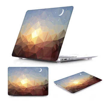 Nov Neverjetno Primeru za MacBook Air 13 2020 Luksuzni Nezakonitih Kristalno Vzorec Zraka 11 12 Trdi Pokrovček za Macbook Pro Retina 13 15 Primeru 8157