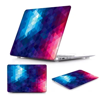 Nov Neverjetno Primeru za MacBook Air 13 2020 Luksuzni Nezakonitih Kristalno Vzorec Zraka 11 12 Trdi Pokrovček za Macbook Pro Retina 13 15 Primeru 1