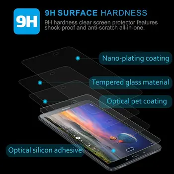 Zaščitnik zaslon Kaljeno Steklo Za Samsung Galaxy Tab 2 10.1 palčni P5100 P5110 P5113 Note 10.1 palčni N8000 N8010 N8013 Zaslon Stekla 5