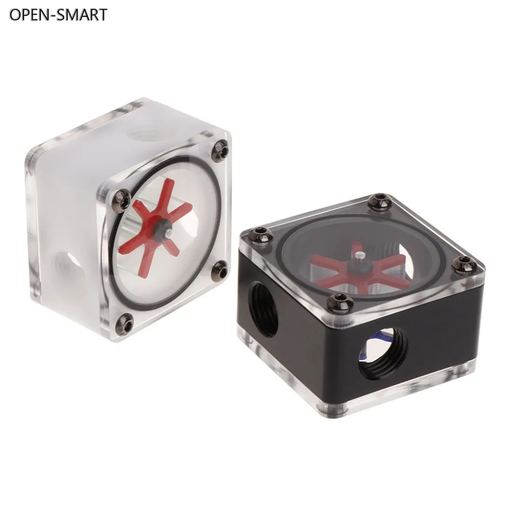 OPEN-SMART 3 Način Hladilne Vode Merilnik Pretoka Indikator Za PC Vodni Hladilni Sistem G1/4 Nit 5