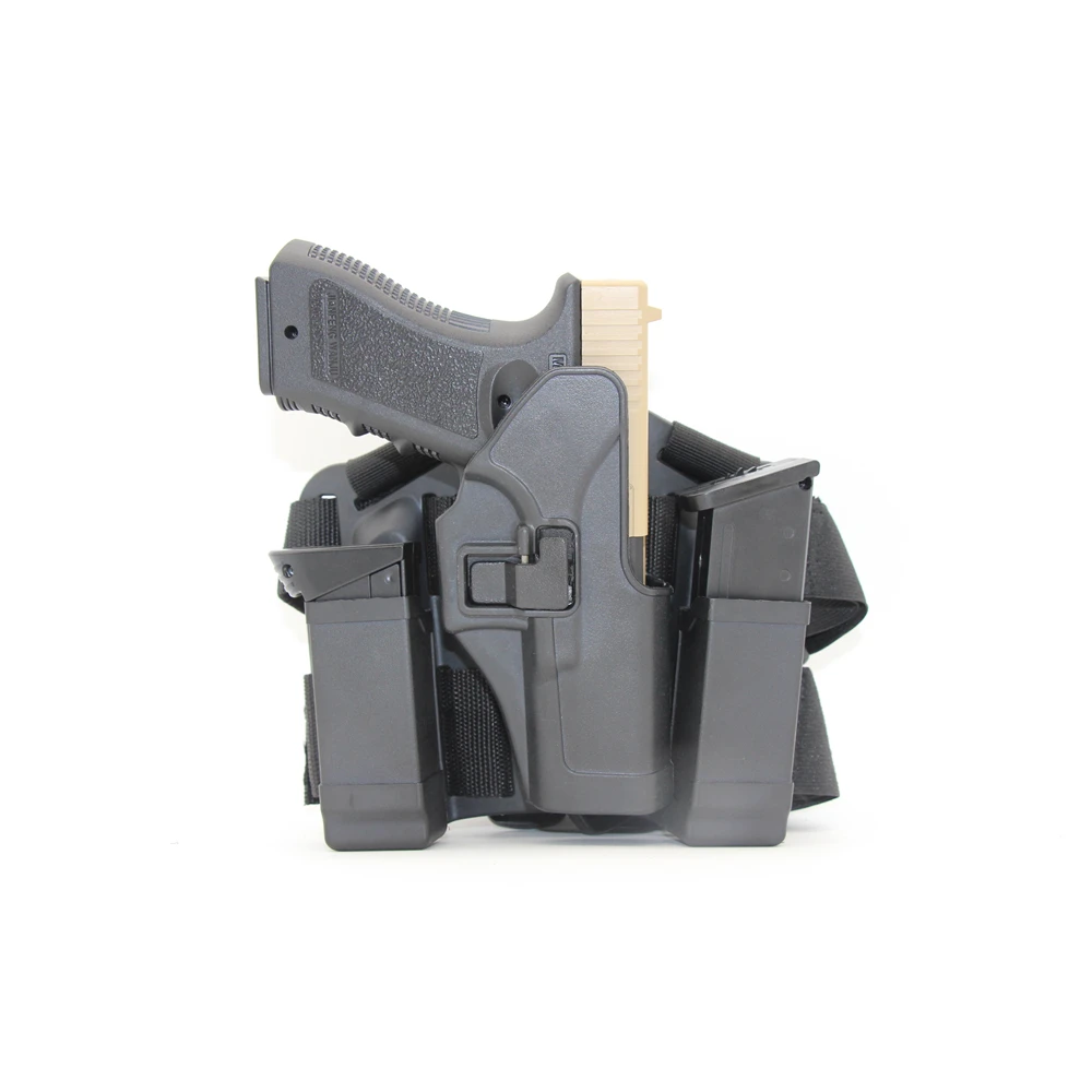CQC Glock 17 19 30 31 Stegna Noge Pištolo Tulec, Vojaške Airsoft Pištolo Toke Z Revijo Torbica Taktično Lovski Pribor 3
