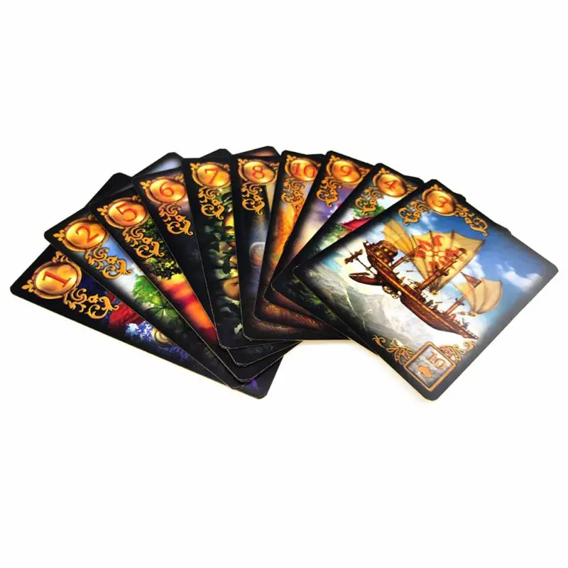 Gilded Sanjarija Lenormand Jasnovidcev Card Full Angleški 47 Tarot Karte, Prerokovanje Usode 1