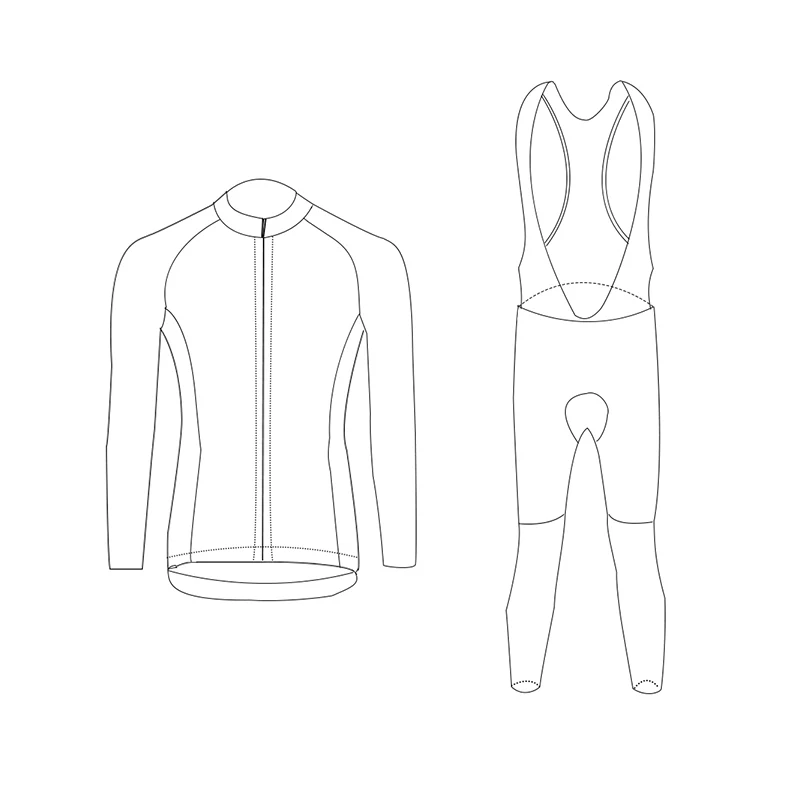 2020 HuanGe Meri kolo enotno kolesarski komplet Pomlad/Jesen kolesarjenje oblačila jersey ropa de hombre 5