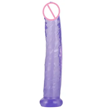 Kristalno Mini Majhen Vibrator Realističen Penis Dolg Analni Dildo Sex Igrače Za Žensko Samozadovoljevanje Erotično Dildos Za Ženske Odraslih Izdelki 2