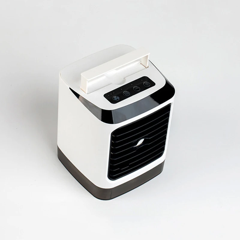 Prenosni Mini Tri-v-enem Hladilnik Zraka Vlažilnik klimatska Naprava Ventilator Izdelki za Gospodinjstvo Z Daljinskim upravljalnikom Gumb Baterija 5