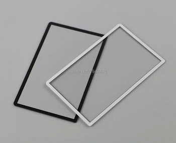 20pcs/veliko črno bel Vrhu Zaslona Okvir Objektiv LCD Zaslon Patron Film Za Novi 3DS Konzoli 0