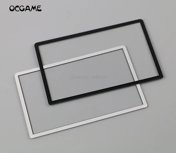 20pcs/veliko črno bel Vrhu Zaslona Okvir Objektiv LCD Zaslon Patron Film Za Novi 3DS Konzoli 2
