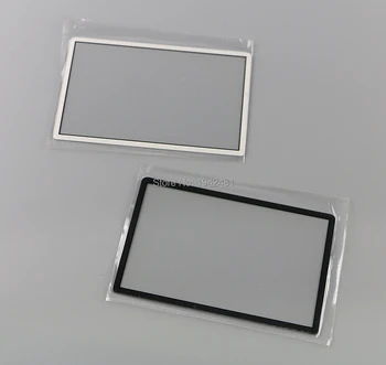 20pcs/veliko črno bel Vrhu Zaslona Okvir Objektiv LCD Zaslon Patron Film Za Novi 3DS Konzoli 3
