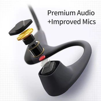 Z8 Brezžični Kostne Prevodnosti Slušalke Bluetooth 5.0 Smart Slušalke Športne Slušalke Ear Kavelj, Prostoročno, Slušalke z Mikrofonom 5