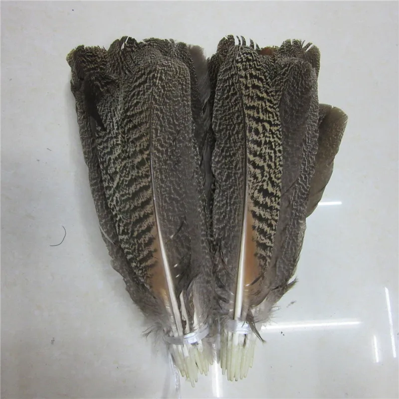 Debelo 20pcs Naravnih Orel perje 30-35 cm/12-14inch Kakovosti Pav Pero Za Poročno dekoracijo diy nakit Plume 3