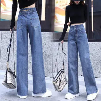 Vy1055 2020 pomlad poletje jesen nove ženske modni priložnostne Traper Hlače ženska ženski OL visok pas, jeans 0