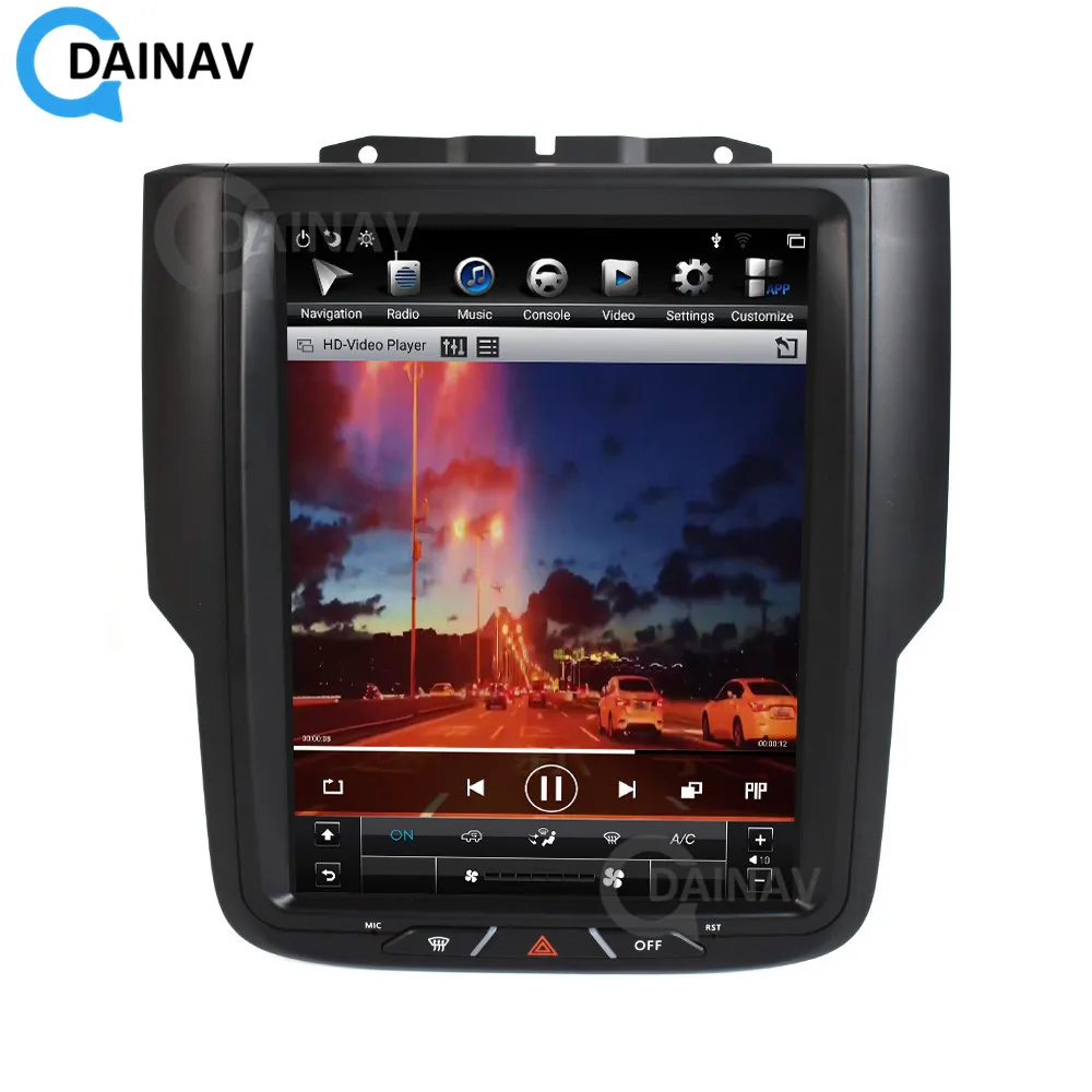 PX6 1200*1600Vertical Zaslon 2 Din Android Avto Radio Za Dodge RAM 1500 obdobje 2013-2018 Avtomobilski Stereo sistem Autoradio Auto Zvoka GPS Navigacije 5