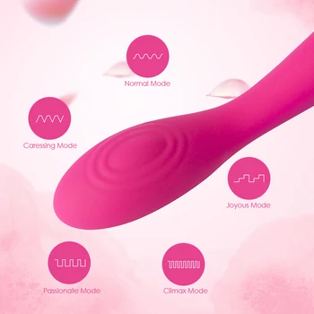 V vsakem IRIS Sexy Igrače Za Odrasle Ženske, G-Spot Vibrator, Vibrator Klitorisa Stimulatorjev Palico Masaža Odrasle Sex Močan Vibratorji 3