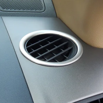 Iz nerjavečega Jekla zgornji zraka vent AC pogoj pokrov, okvir notranje trim za Honda CRV CR-V 3. generacija 2007 2008 2009 2010 2011 9183
