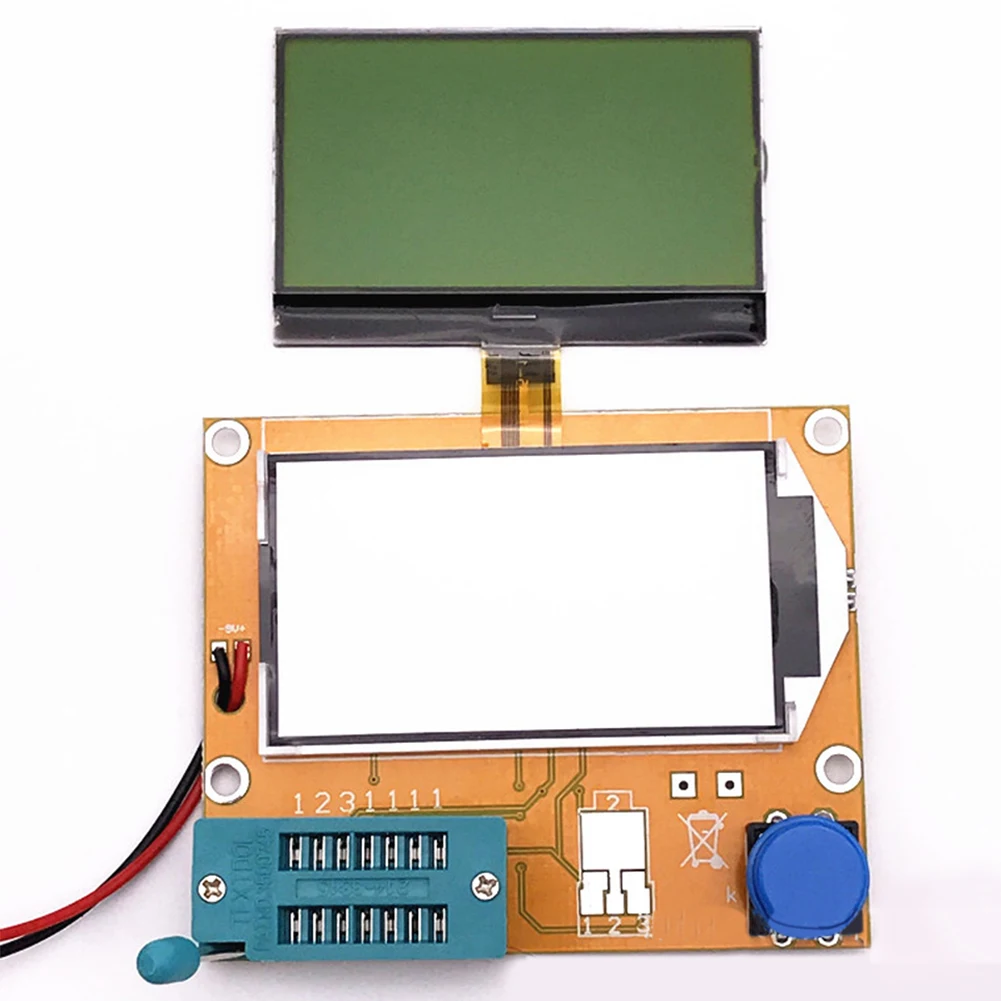 Upor Imaging MOSFET Kondenzator ESR Tranzistor Tester Diode Test Kavljem Multifunkcijski LCD -T4 1
