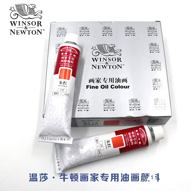 Winsor Newton Fine Oljne Barve, Barve 45ml za Poklicni Umetnik Titana Belo Kovinsko Srebrna, Zlata, 1