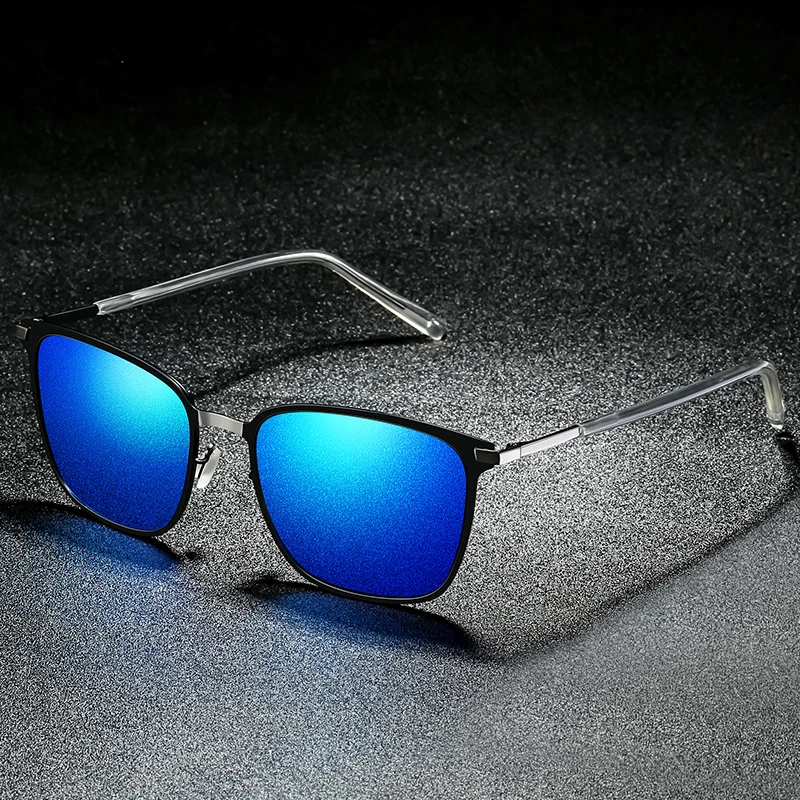 Nove Klasične Polarizirana Sončna Očala Moških 2021 Trend Pravokotnik Ogledalo Sunglass Moški Oblikovalec Vintage Retro Voznik Sončna Očala Za Moške 0
