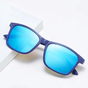Moda Polarizirana sončna Očala Mens blagovno Znamko Oblikovalec Kvadratni Okvir Ogledalo Očala Prostem Vožnjo sončna Očala Odtenkih Za Ženske MM112 0