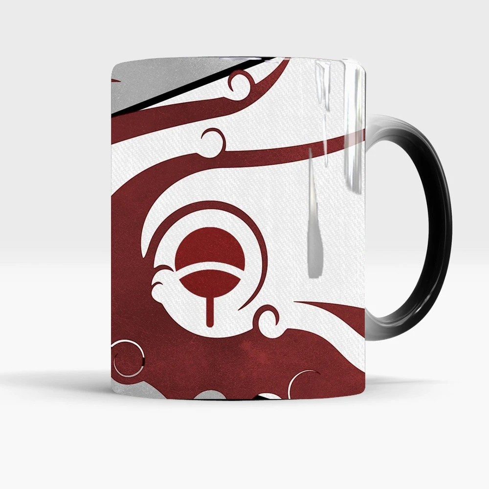 Naruto Sasuke vrč barva spreminja, skodelice 350ml keramični aparat za čajne skodelice najboljše darilo za vašega fanta 1
