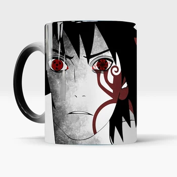 Naruto Sasuke vrč barva spreminja, skodelice 350ml keramični aparat za čajne skodelice najboljše darilo za vašega fanta 4