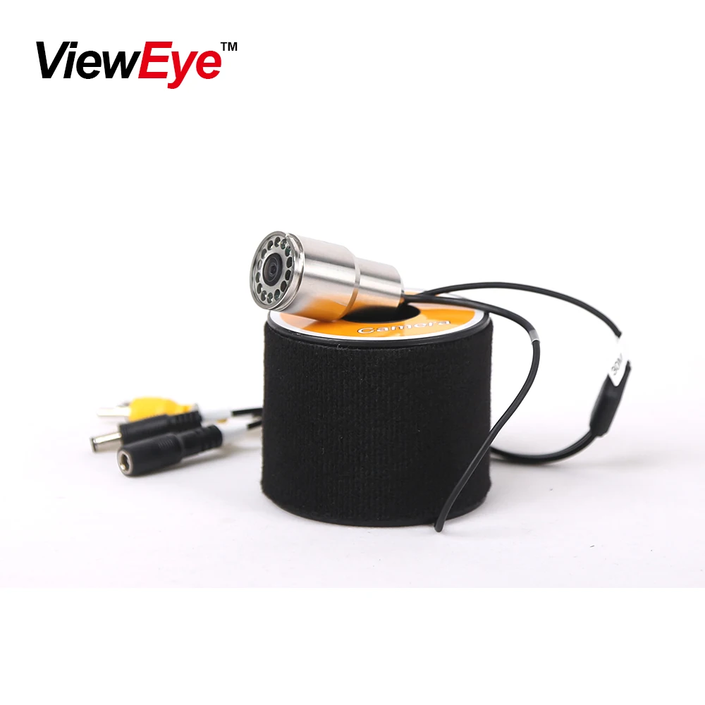 ViewEye V01P Series Single Podvodni Ribolov Fotoaparat 1000TVL Barvo 12 LED Luči je mogoče Nadzorovati, Pribor Za 7 Palčni Ali 9 Inch 1