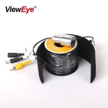 ViewEye V01P Series Single Podvodni Ribolov Fotoaparat 1000TVL Barvo 12 LED Luči je mogoče Nadzorovati, Pribor Za 7 Palčni Ali 9 Inch 0