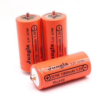 4PCS original 32700 12800mAh 3.2 V lifepo4 Baterije za ponovno Polnjenje Strokovno Litij-Železo Fosfat Baterije z vijakom 2