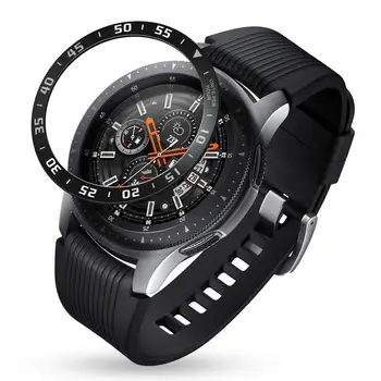 Iz nerjavečega Jekla Rezilo Za Samsung Galaxy Watch 46mm Bezels Tesnilo Lepilo Pokrovček Proti Praskam ploščo Za Samsung Galaxy Watch 46mm 0