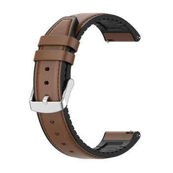 Usnje moda Zamenjava Watchband Za LEMFO LEM12 LEM 12 Pro Smartwatch Pribor Mehki Silikonski Watchbands Pašček za Zapestje 2