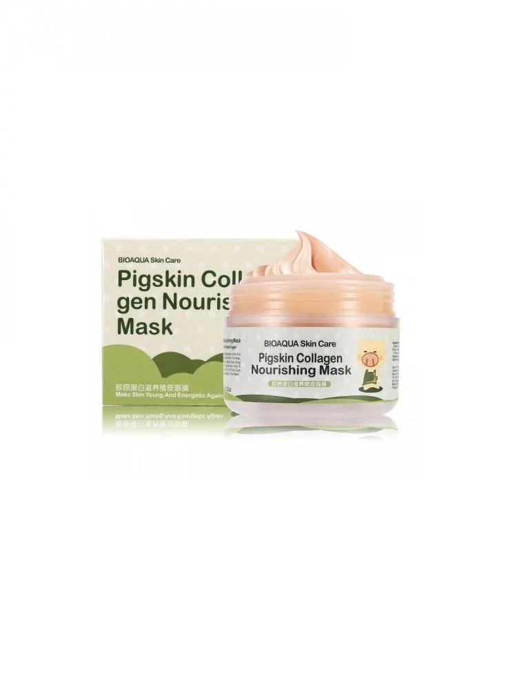 Bioaqua hranljiva kolagena in masko iz svinjskega kolagena s kisikom 1