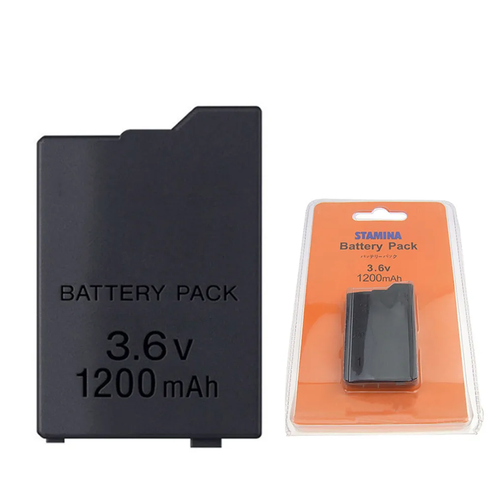 2pcs 3,6 V 1200mAh PSP Baterija za Sony PSP2000 PSP3000 PlayStation Gamepad Prenosnih Baterij za ponovno Polnjenje 1